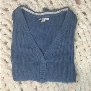 American Eagle Outfitters Women's Blue Sweater